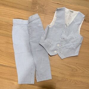 Edgehill Collection Seersucker Kids Matching Set